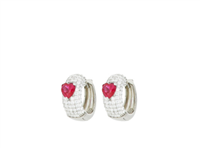 Orecchini Cuori Milano Donna in Argento Zircone 25073096 - 25073096
